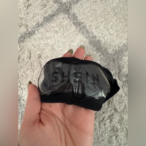 Black High-Waisted Bikini Bottom - Picture 4 of 7